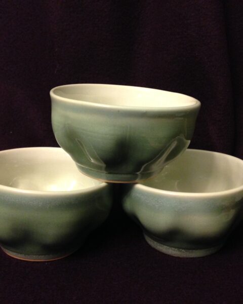 Green nuts and sees bowls