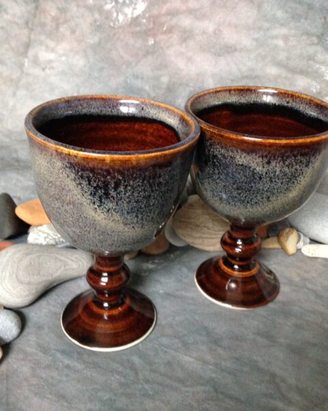 Bon Anniversaire goblets